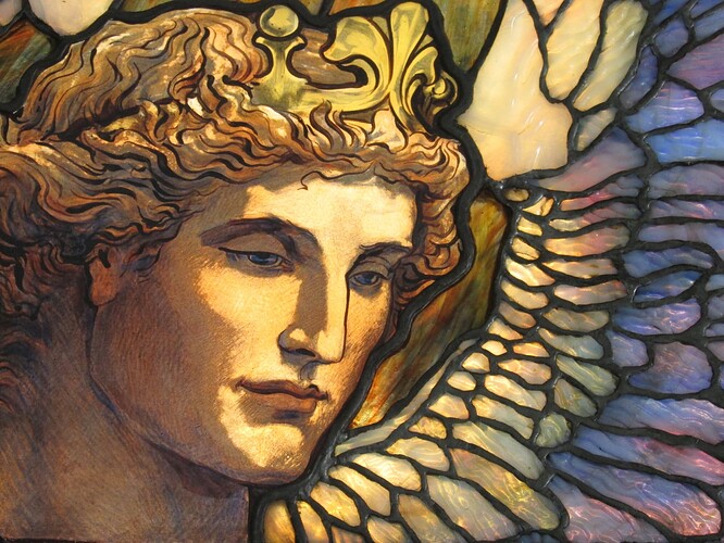 Tiffany Window Closeup