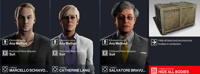 Hitman Easter targets