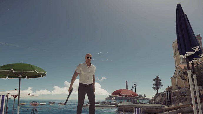 Hitman sapienza beach gun