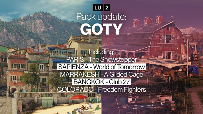 LU 2.2 - GOTY Pack updates