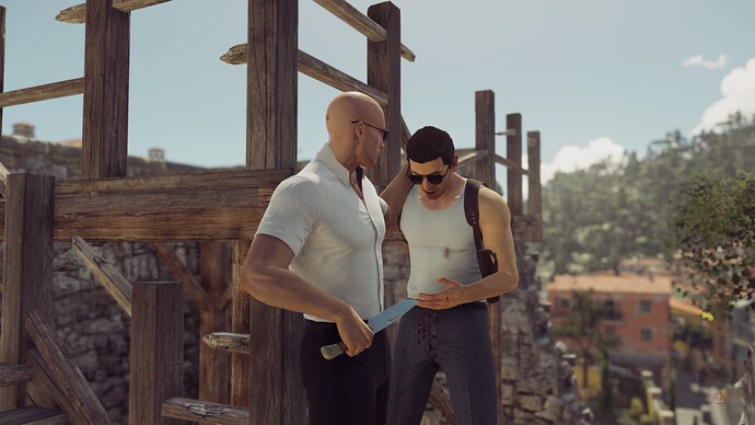 Hitman sapienza knifte to the heart
