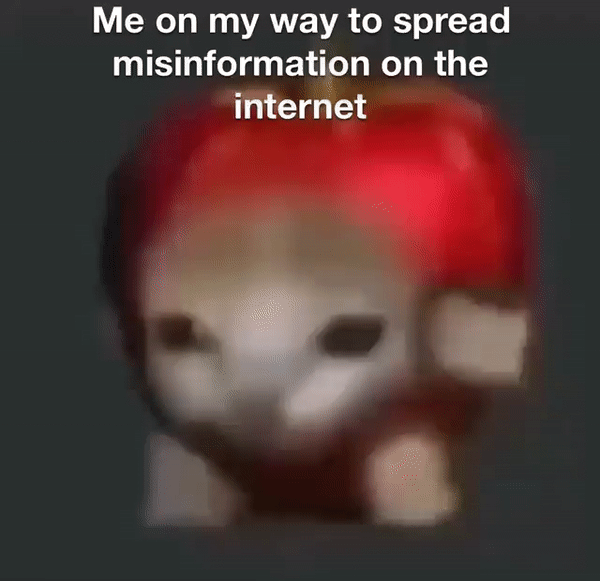 Me on My Way to Spread Misinformation on the Internet | Spreading ...