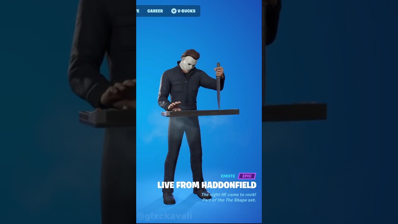 Michael Myers Emote #fortnite #michaelmyers #fortnitemares