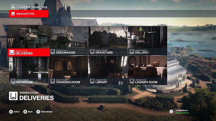 DGS - smuggle items menu play a player contract created before patch