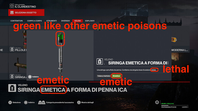 Siringa emetica a forma di penna ICA
