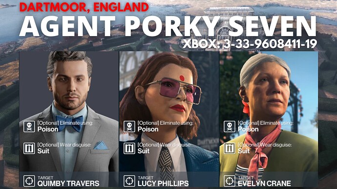 Agent Porky Seven Targets