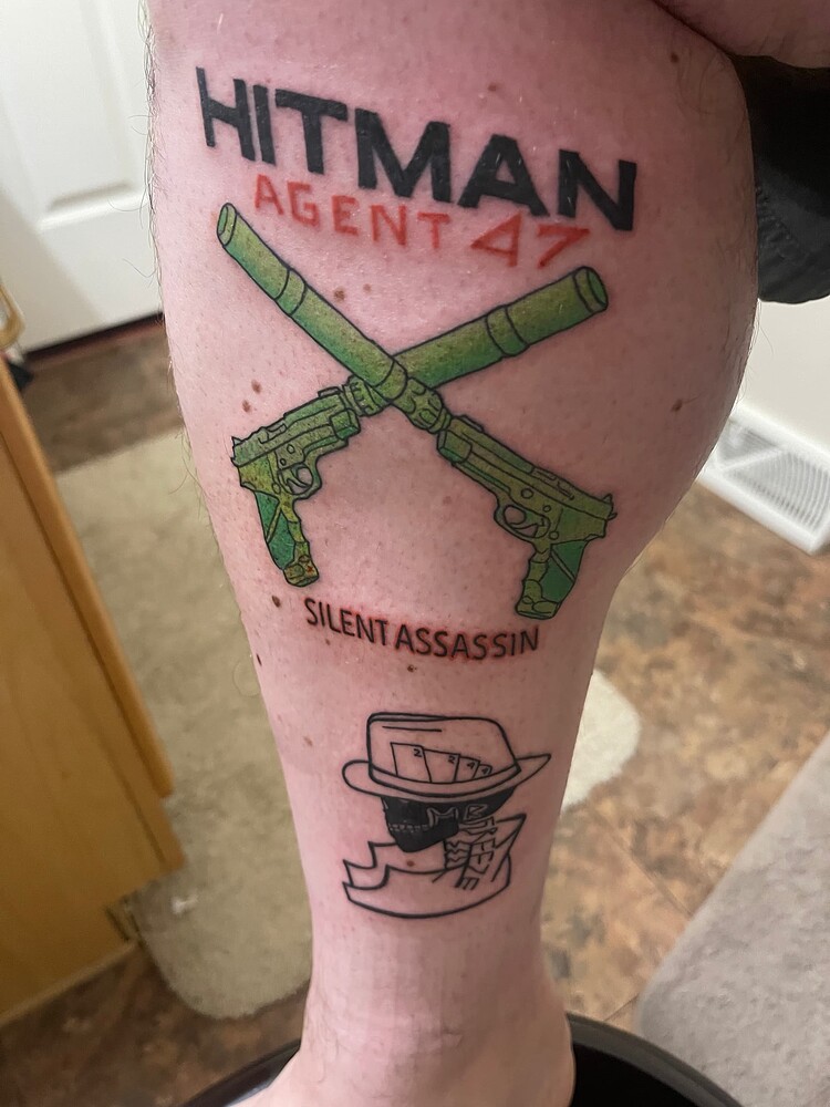 Hitman 47 Tattoos - Hitman General - Hitman Forum