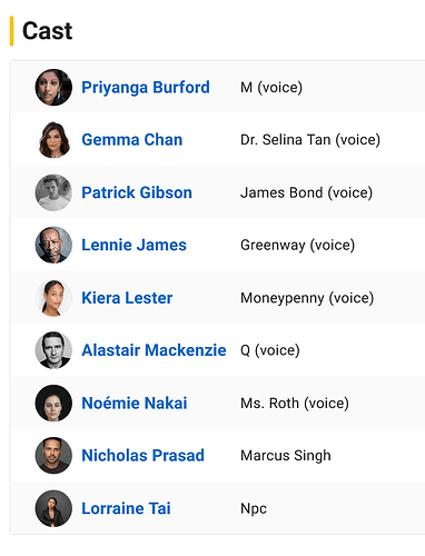 Screenshot 2025-12-11 at 20-08-45 007 First Light (Video Game 2026) - Full cast & crew - IMDb