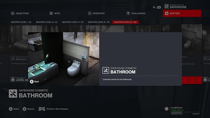 Mastery 97 Bathroom