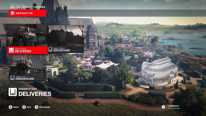 DGS - smuggle items menu play a player contract created after patch