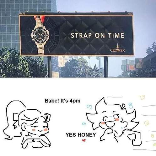 strap on time