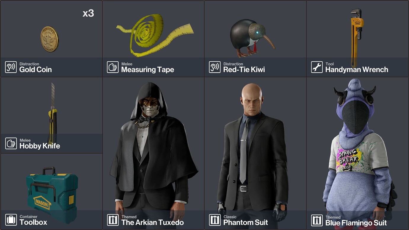 Hitman 3 Full List of Unlocks and Mastery Tracks Hitman 3 (2021