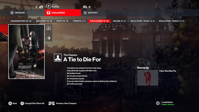 A Tie to Die For Challenge 01DEC25