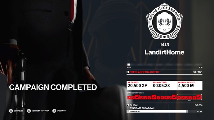 It is done