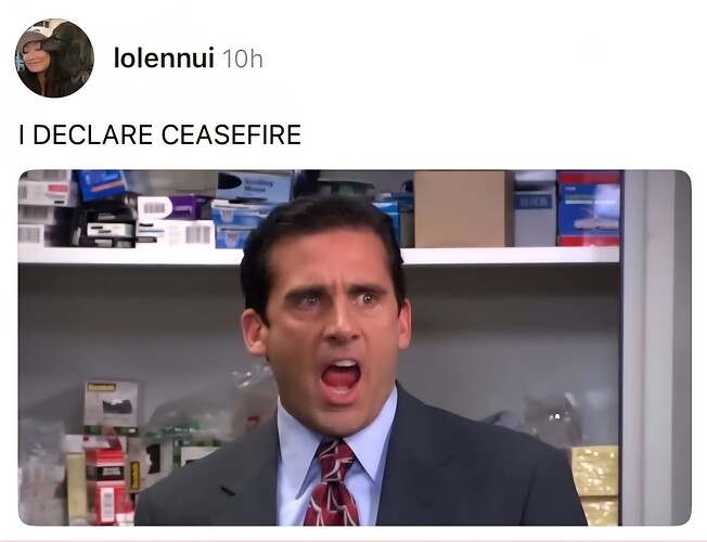 ceasefire