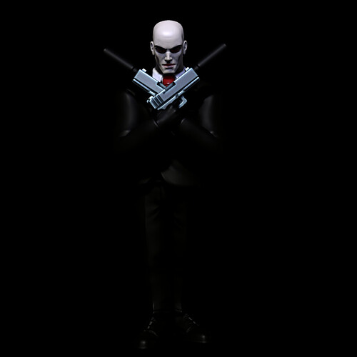 Agent 47 Contracts Box Art-Portrait
