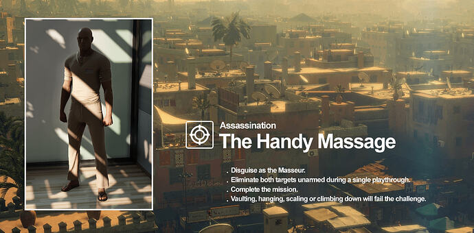 Marrakesh - Masseur - Unarmed