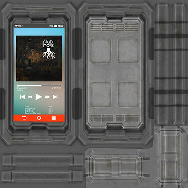 WIP showcase LurePhone texture 10AUG26