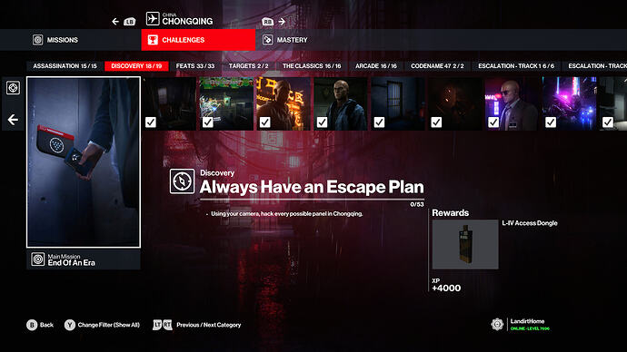 Always Have an Escape Plan challenge 06JUN26