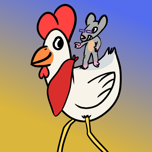 chicken mouse pfp