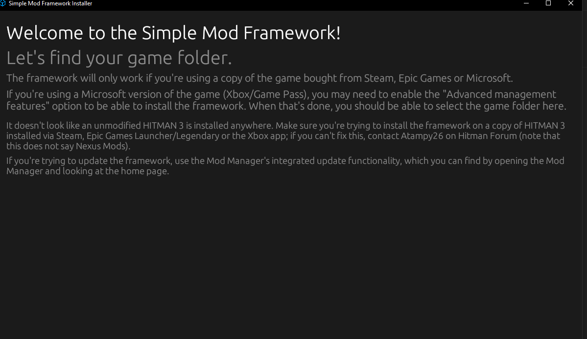 Simple Mod Framework 381 By Lighting Hitman World Of 