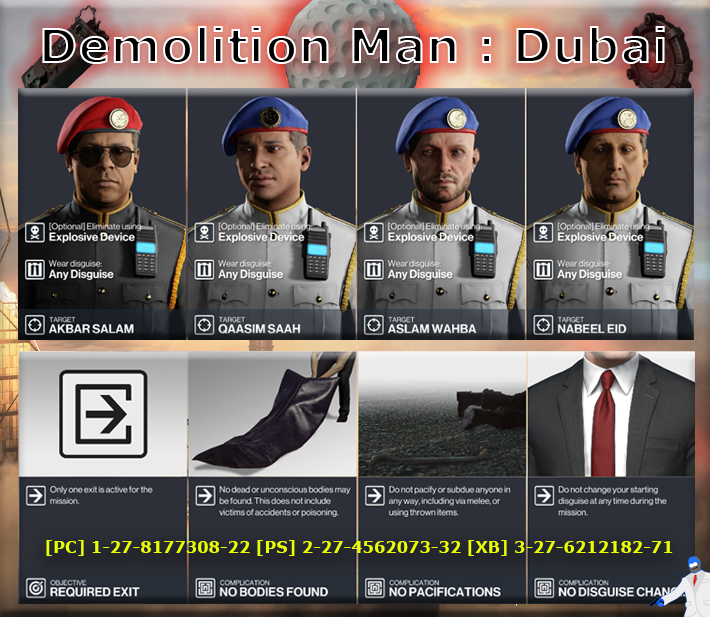HitMANさま　専用 Fan made Contracts of Hitman WOA - Page 65 - Hitman: World