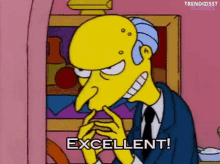 Mr Burns Excellent GIFs | Tenor